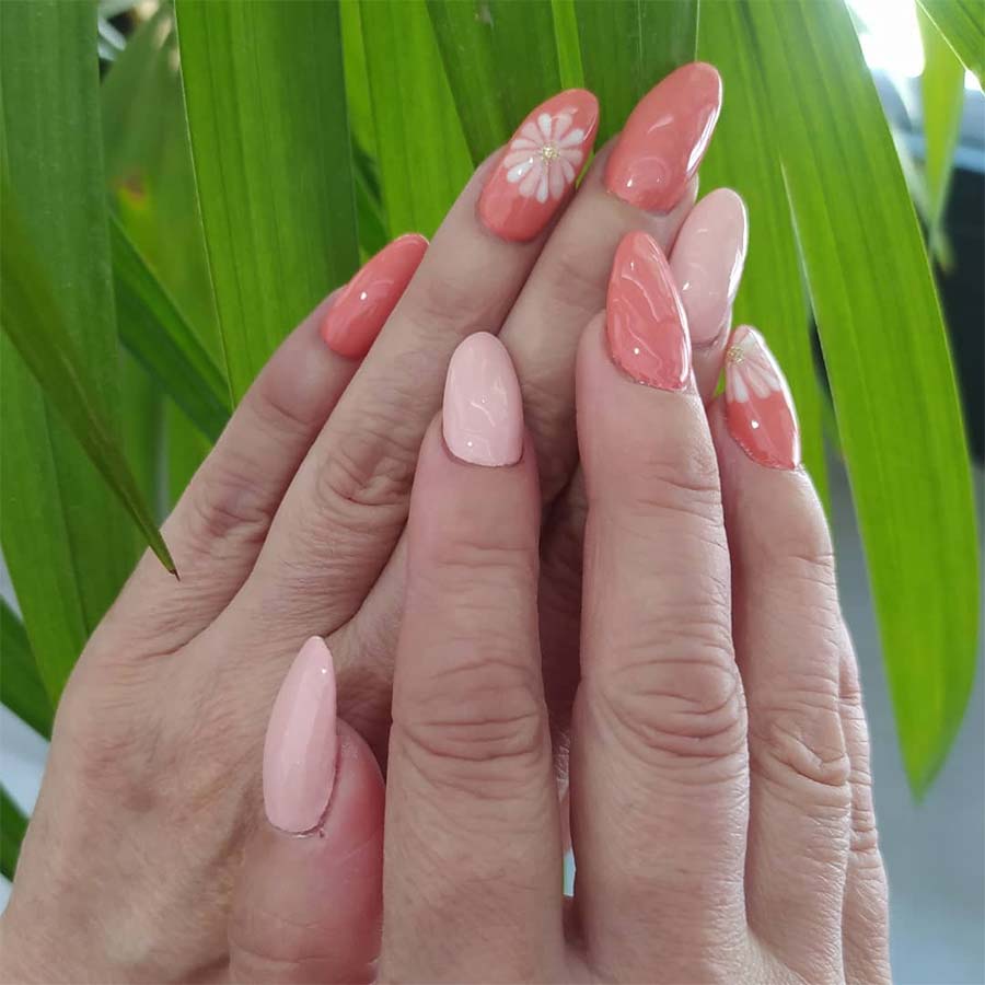 Coco Nails uñas rosas